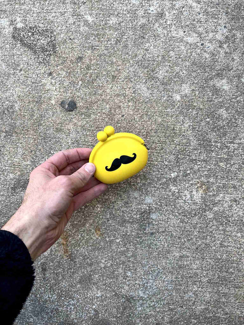 Mustache Coin Purse