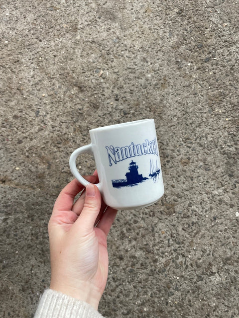 Nantucket Lighthouse Ceramic Mug