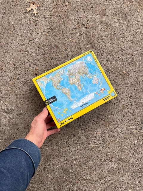 National Geographic World Puzzle, 1000 Pieces