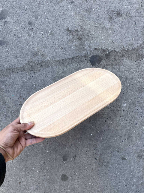 Natural Wood Serving Tray