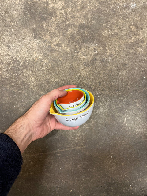 Nesting Ceramic Measuring Cups