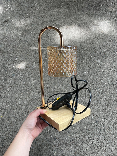 New Gold Candle Warmer Lamp