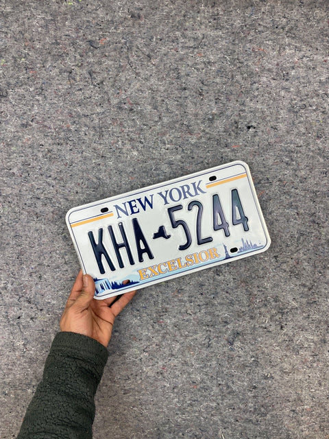 New York License Plate