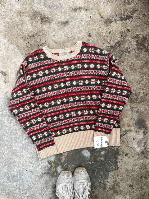 Newton Trading Company Knit Sweater, Sz L