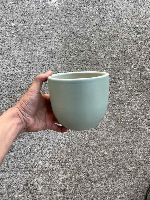 Nice Green Plant Pot without Drainage