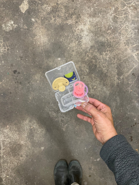 Nice Pacifiers in a Nice Case. Nice