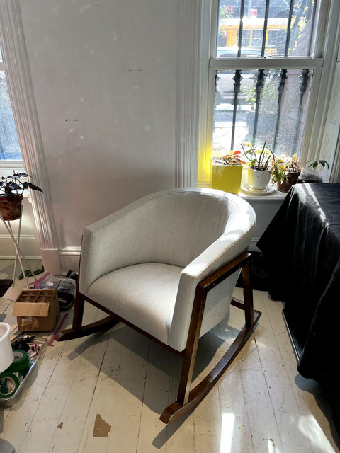 Nice Sturdy Rocking Chair, W28xD34xH29"