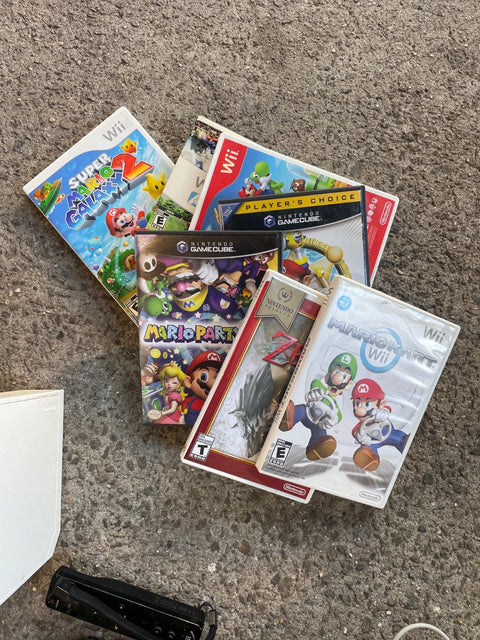 Nintendo Wii Console + Games
