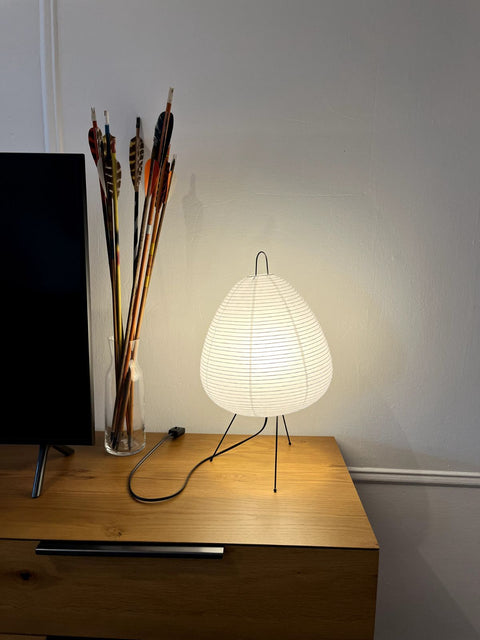 Noguchi-inspired Paper Table Lamp