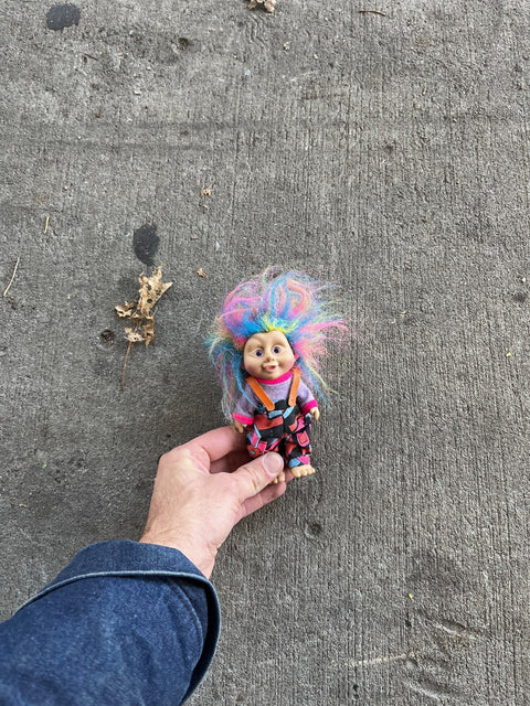 Nostalgic Troll Doll