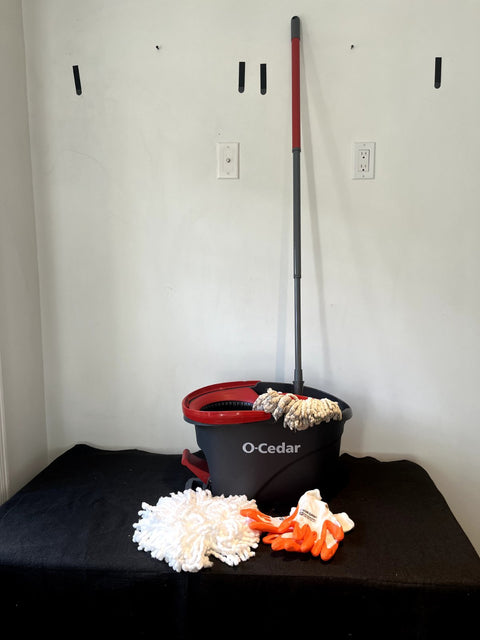 O-Cedar EasyWring Spin Mop Kit