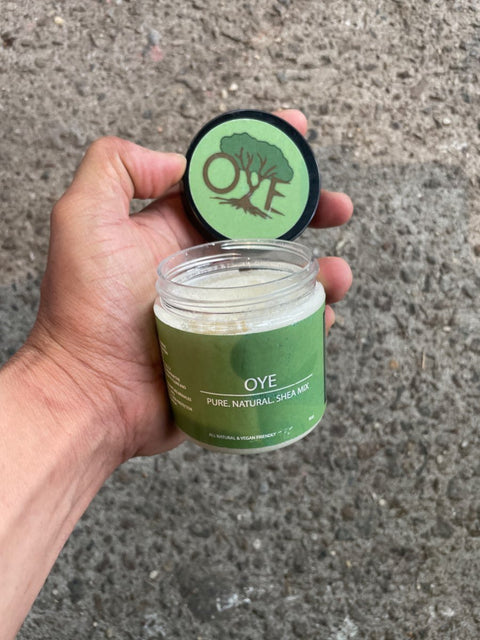 OYE Pure Natural Shea Mix, Used once