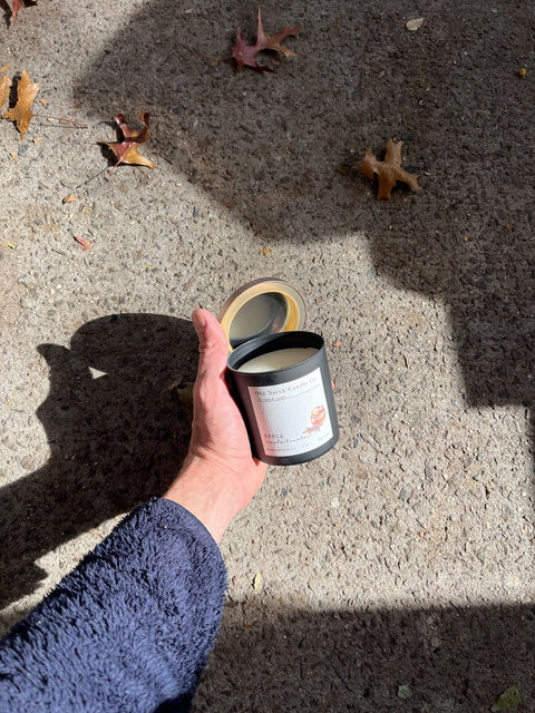 Old North Apple Bourbon Scented Candle