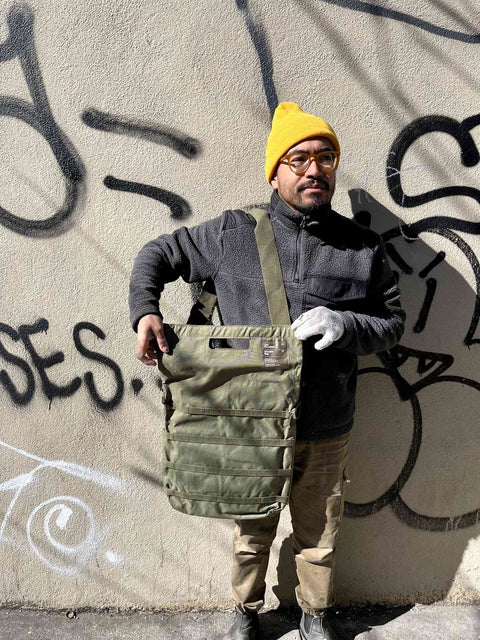 Olive Green Teenage Engineering Laptop Bag