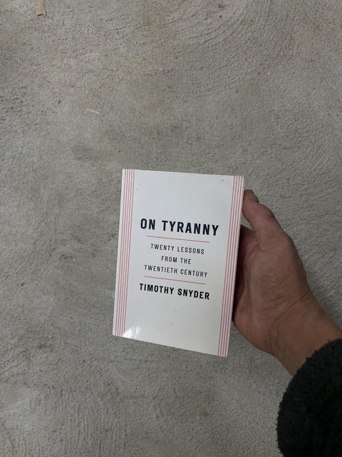 On Tyranny By Snyder