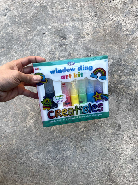 Ooly Window Cling Art Kit