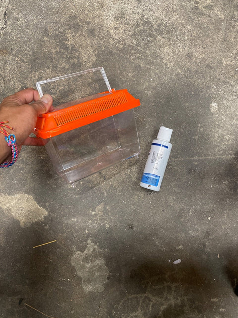 Orange-lid Critter Carrier And Formula