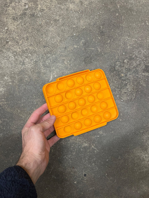 Orange Alphabet Popping Toy