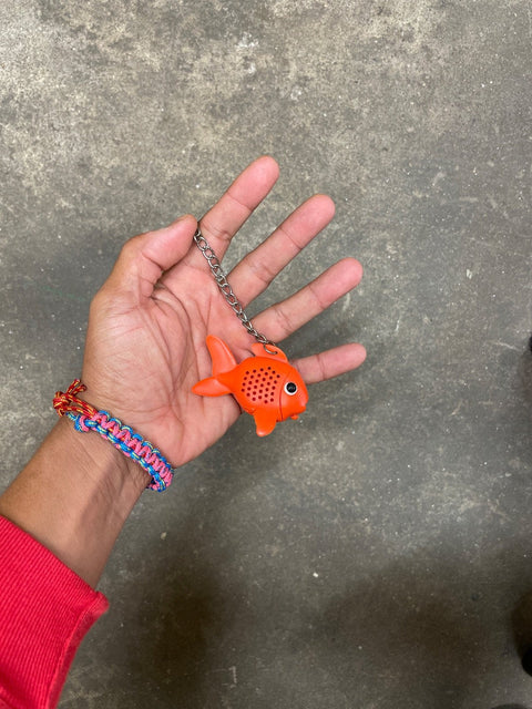 Orange Fish Tea Infuser