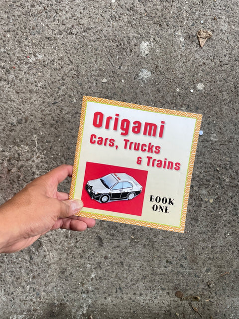 Origami Cars, Trucks & Trains