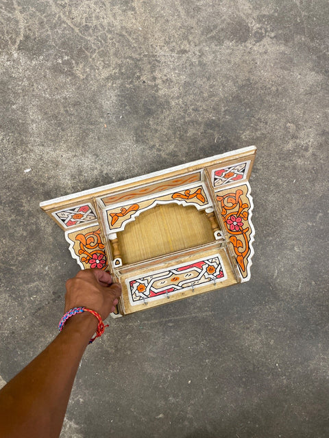 Ornate Key Holder And Shelf