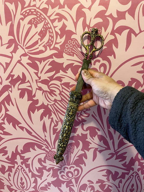 Ornate Letter Opener With Sheath