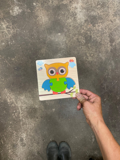 Owl Wooden Puzzle