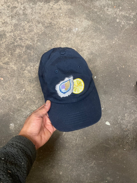 Oyster And Lemon Baseball Cap