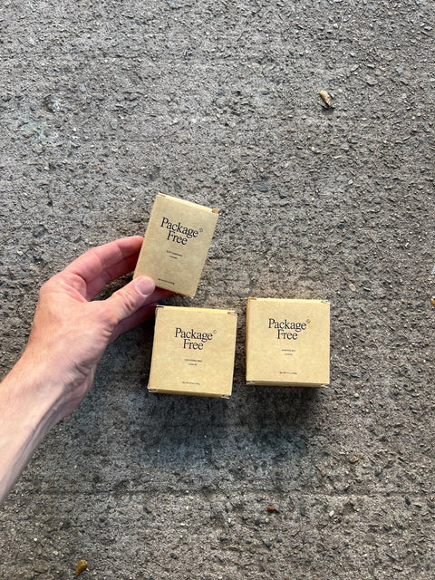 Package Free Soap, Conditioner & Shampoo Bars