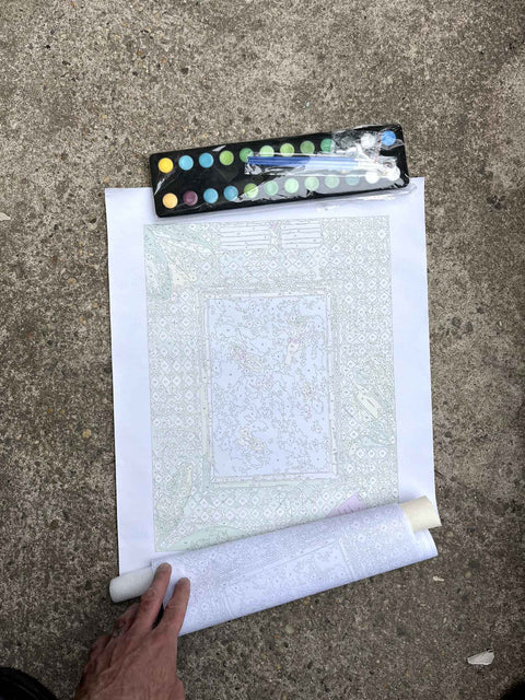 Paint by Numbers Kit To Paint A Swimming Pool