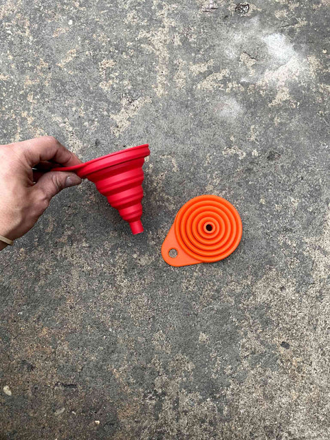Pair of Silicone Funnels