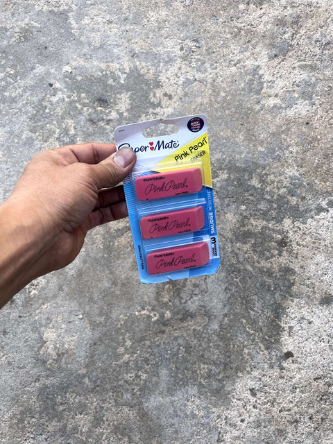 Paper Mate Pink Pearl Erasers