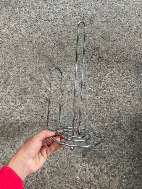 Paper Towel Silver Stand