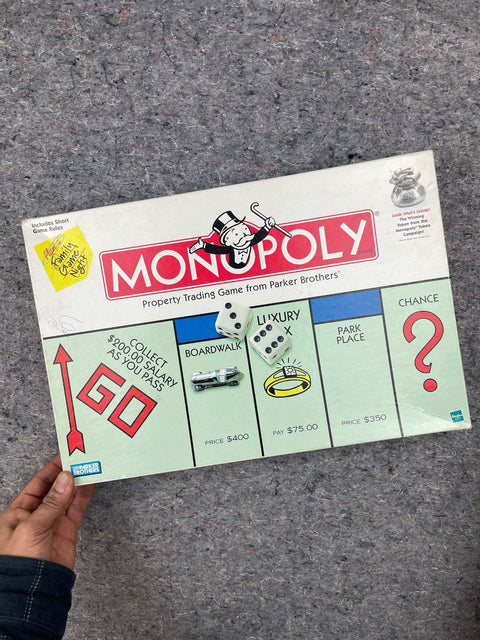Parker Brothers Monopoly Board Game