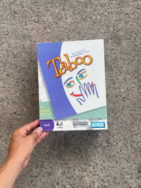 Parker Brothers Taboo Game
