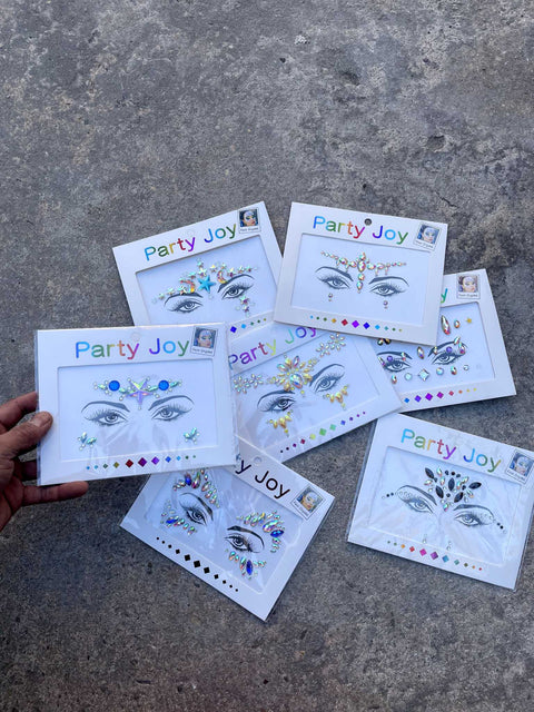 Party Joy Face Gems for House of Yes or the PTA Meeting