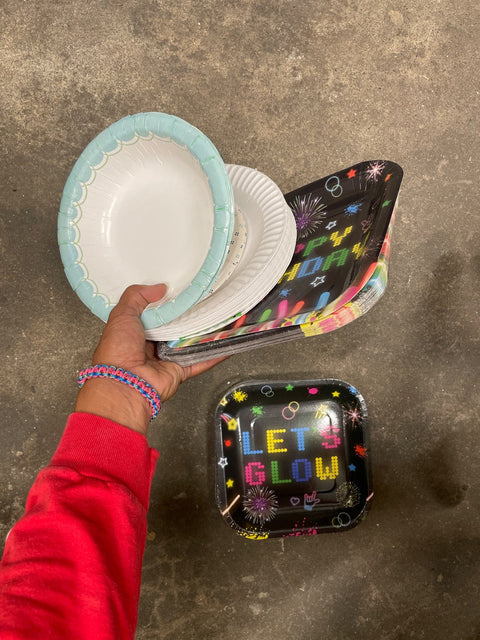 Party Plates Ready To Go!