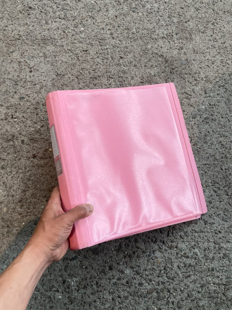 Pep Rally Pink Binder