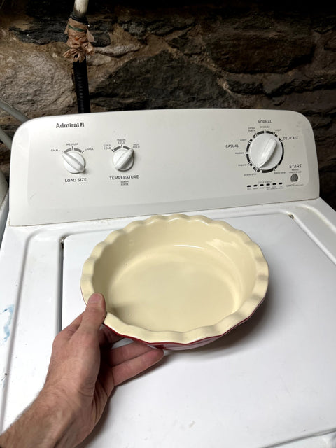 Perfect Pie Plate For Thanksgiving, 9"