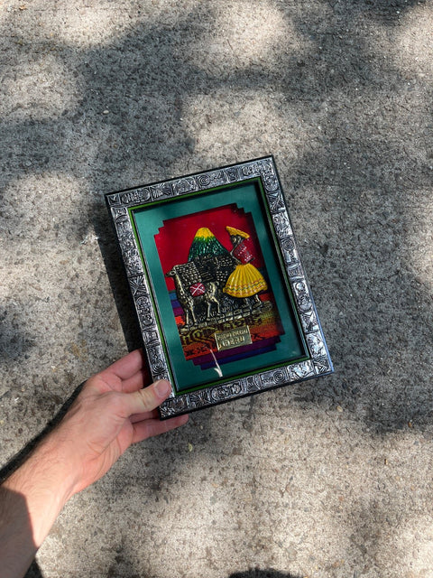 Peruvian Scene Framed Artwork