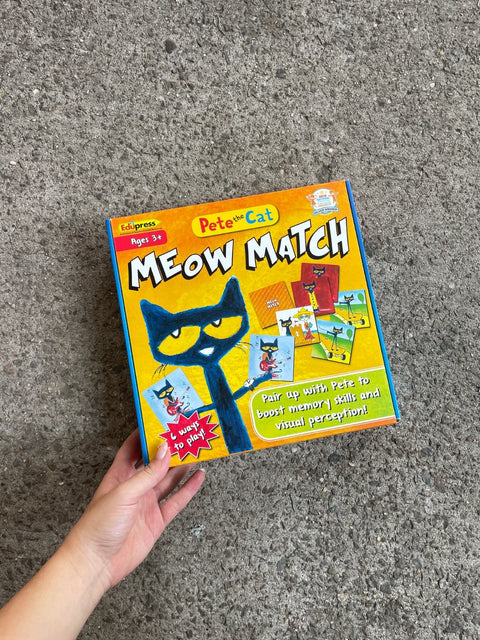Pete The Cat Meow Match