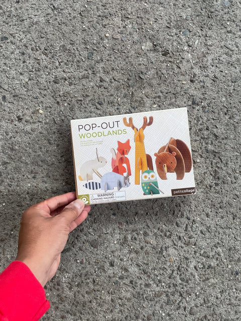 Petit Collage Pop-Out Woodlands