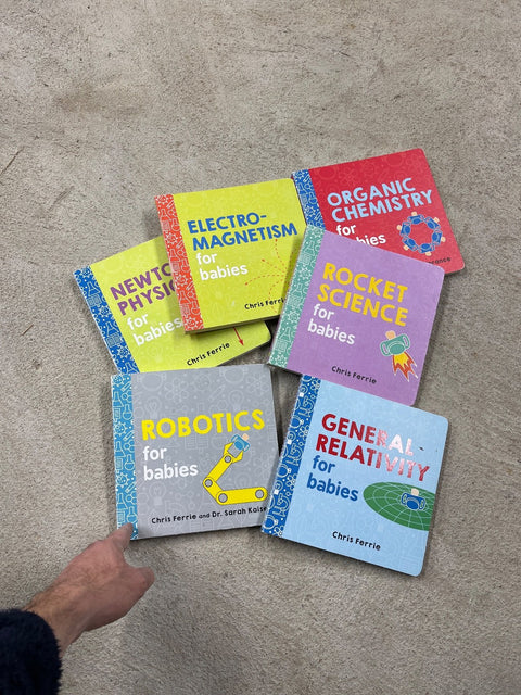 Physics For Babies Books Set