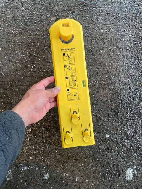 Picture Hanging Tool Yellow