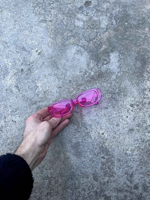 Pink Bad Bunny Like Glasses