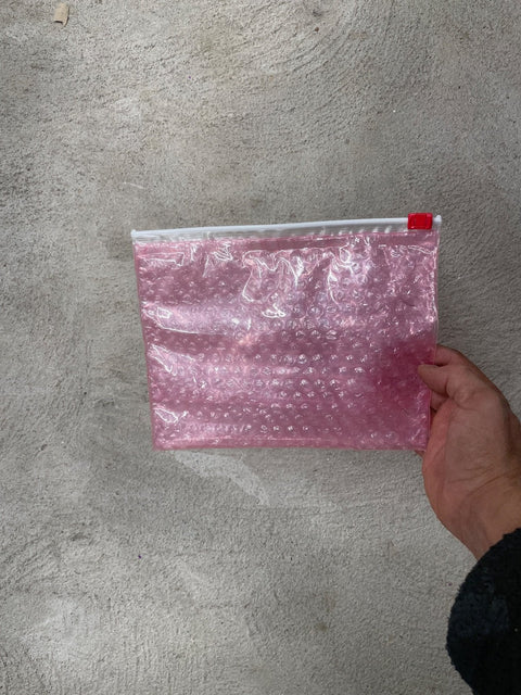 Pink Bubble Pouch