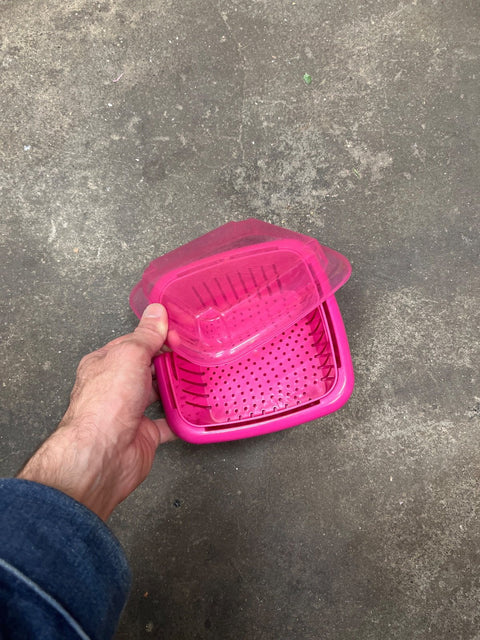 Pink Food Storage Container