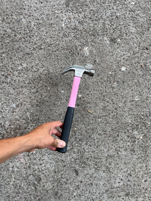 Pink Handled Hammer