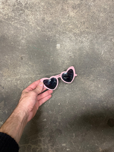 Pink Heart Sunglasses