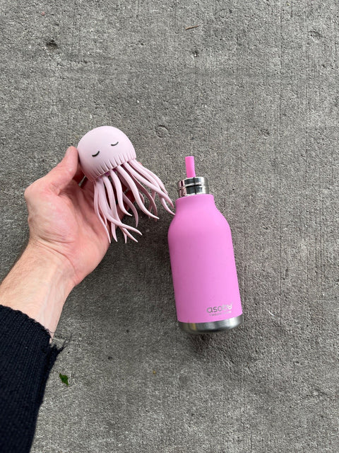 Pink Jellyfish Asobu Water Bottle